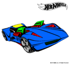 Dibujo Hot Wheels 4 pintado por dasert4444