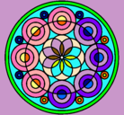 Dibujo Mandala 35 pintado por srtashiqqa