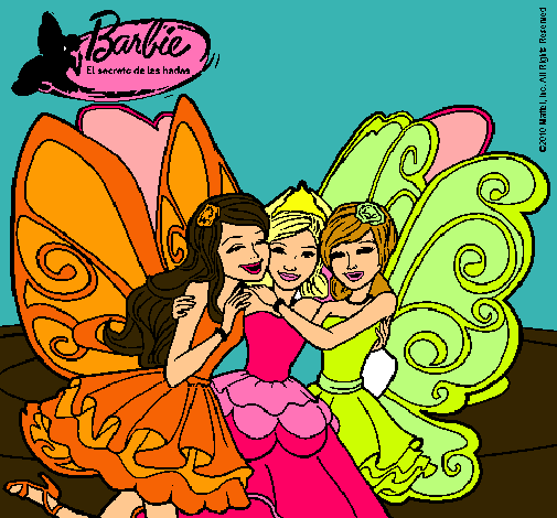 Barbie y sus amigas en hadas