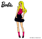 Dibujo Barbie veraniega pintado por notif