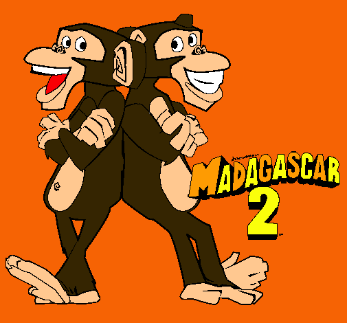 Madagascar 2 Manson y Phil 2