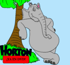 Dibujo Horton pintado por 30tito10chac