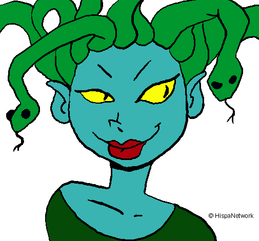 Mujer medusa