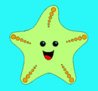 Dibujo Estrella de mar pintado por javito