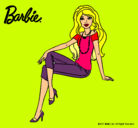 Dibujo Barbie moderna pintado por DESCHI