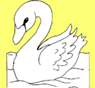 Dibujo Cisne pintado por natiita