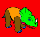 Dibujo Triceratops II pintado por hectorrrrr