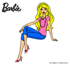 Dibujo Barbie moderna pintado por super_adri