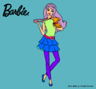 Dibujo Barbie y su mascota pintado por Chibi_Neko