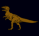 Dibujo Tiranosaurus Rex pintado por CARNUTAURUS