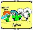Dibujo Mariachi Owls pintado por vikash