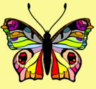 Dibujo Mariposa  pintado por VIRLLY