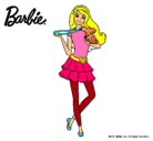 Dibujo Barbie y su mascota pintado por roxi123