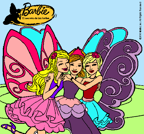 Barbie y sus amigas en hadas