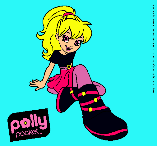 Dibujo Polly Pocket 9 pintado por sarita15