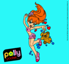 Dibujo Polly Pocket 14 pintado por 123456789900
