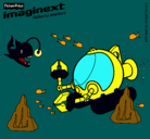 Dibujo Imaginext 2 pintado por ljpoihgkf