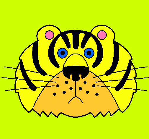 Dibujo Tigre III pintado por xavi-7