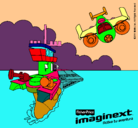 Dibujo Imaginext 18 pintado por hxgxtxrdr