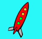 Dibujo Cohete II pintado por urkoruiz