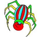 Dibujo Araña pintado por ghitsdjlkdsh