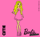 Dibujo Barbie Fashionista 3 pintado por adrrea