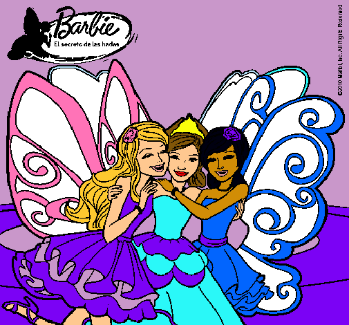 Barbie y sus amigas en hadas