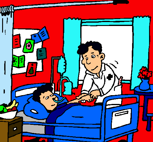 Niño hospitalizado