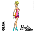 Dibujo Barbie Fashionista 5 pintado por aymara