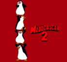 Dibujo Madagascar 2 Pingüinos pintado por samuforo