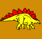 Dibujo Stegosaurus pintado por ploujlgkouki