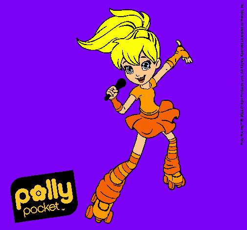 Dibujo Polly Pocket 2 pintado por kool