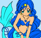 Dibujo Sirena pintado por xXAnnAXx