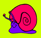 Dibujo Caracol  pintado por NATIMORADO