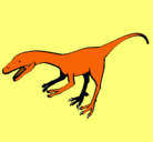 Dibujo Velociraptor II pintado por ErikFR