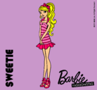 Dibujo Barbie Fashionista 6 pintado por xXAnnAXx