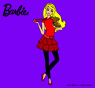 Dibujo Barbie y su mascota pintado por ylenia