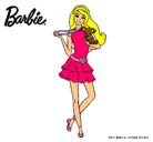 Dibujo Barbie y su mascota pintado por BELLATRIX
