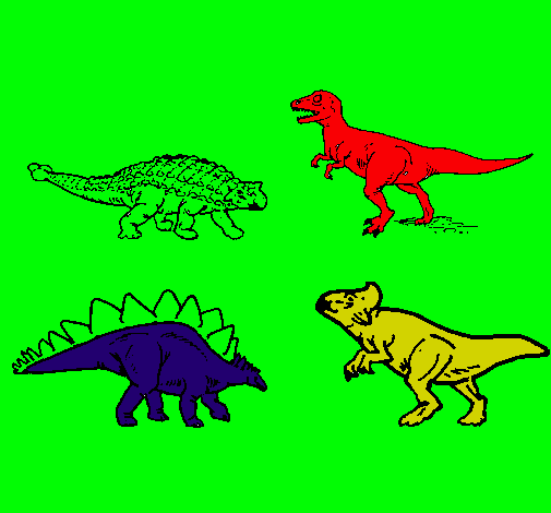 Dinosaurios de tierra