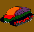 Dibujo Nave tanque pintado por dsvid