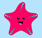 Dibujo Estrella de mar pintado por mmmmmmmmmmmm