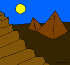 Dibujo Pirámides pintado por giuseppe