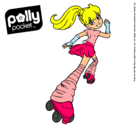 Dibujo Polly Pocket 17 pintado por patinando