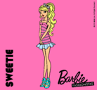 Dibujo Barbie Fashionista 6 pintado por currichipand