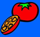 Dibujo Tomate pintado por WUENLYS 