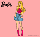 Dibujo Barbie veraniega pintado por terenoa2