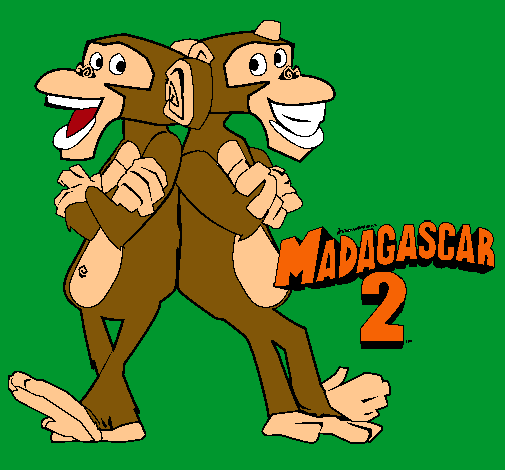 Madagascar 2 Manson y Phil 2