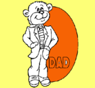 Dibujo Padre oso pintado por diego-tari