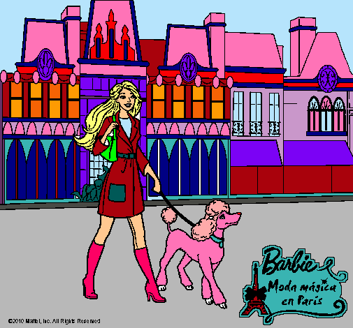 Barbie y su perrita