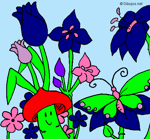 Dibujo Fauna y flora pintado por Martina100
